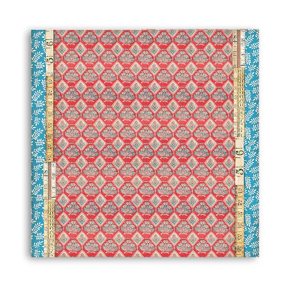 Stamperia Christmas Patchwork Houses 12x12 Inch Paper Sheets (10pcs) (SBB805) (DISCONTINUED) Stamperia Christmas Patchwork Houses 12x12 Inch Paper Sheets (10pcs) (SBB805) (DISCONTINUED)