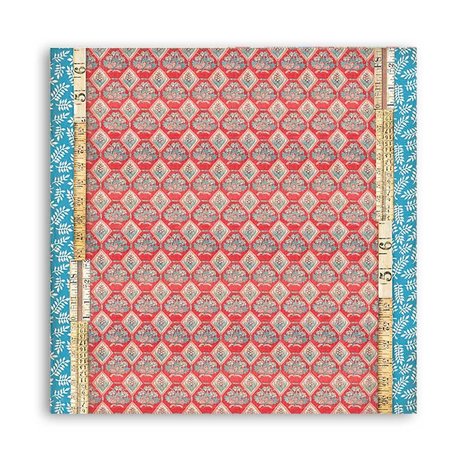 Stamperia Christmas Patchwork Houses 12x12 Inch Paper Sheets (10pcs) (SBB805) (DISCONTINUED) Stamperia Christmas Patchwork Houses 12x12 Inch Paper Sheets (10pcs) (SBB805) (DISCONTINUED)