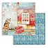 Christmas Patchwork Cat 12x12 Inch Paper Sheets (10pcs) (SBB806) (OUTLET)