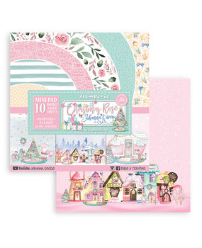 Stamperia Christmas Rose 8x8 Inch Paper Pack (SBBS45) (DISCONTINUED)