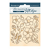 Stamperia Romantic Christmas Flowers Decorative Chips (SCB69) (DISCONTINUED)