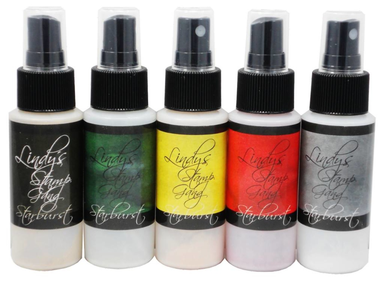 Lindy's Stamp Gang Jingle Bells Starburst Spray Set (ss-set-05) (DISCONTINUED) Lindy's Stamp Gang Jingle Bells Starburst Spray Set (ss-set-05) (DISCONTINUED)