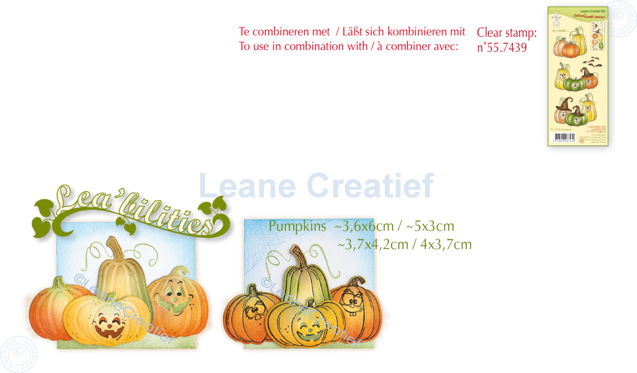 Leane Creatief Pumpkins Dies (45.7491) (OUTLET)