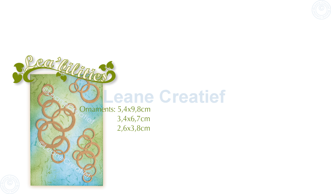 Leane Creatief Circle Ornaments Dies (45.7514) (DISCONTINUED)