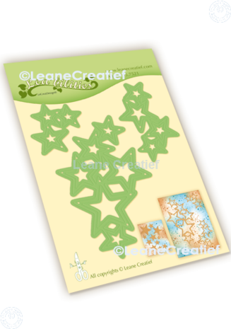 Leane Creatief Star Ornaments Dies (45.7521) (DISCONTINUED)