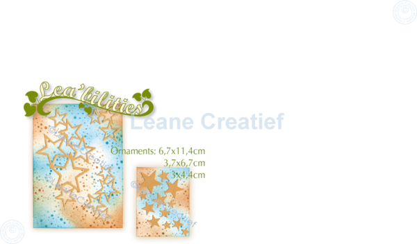 Leane Creatief Star Ornaments Dies (45.7521) (DISCONTINUED)