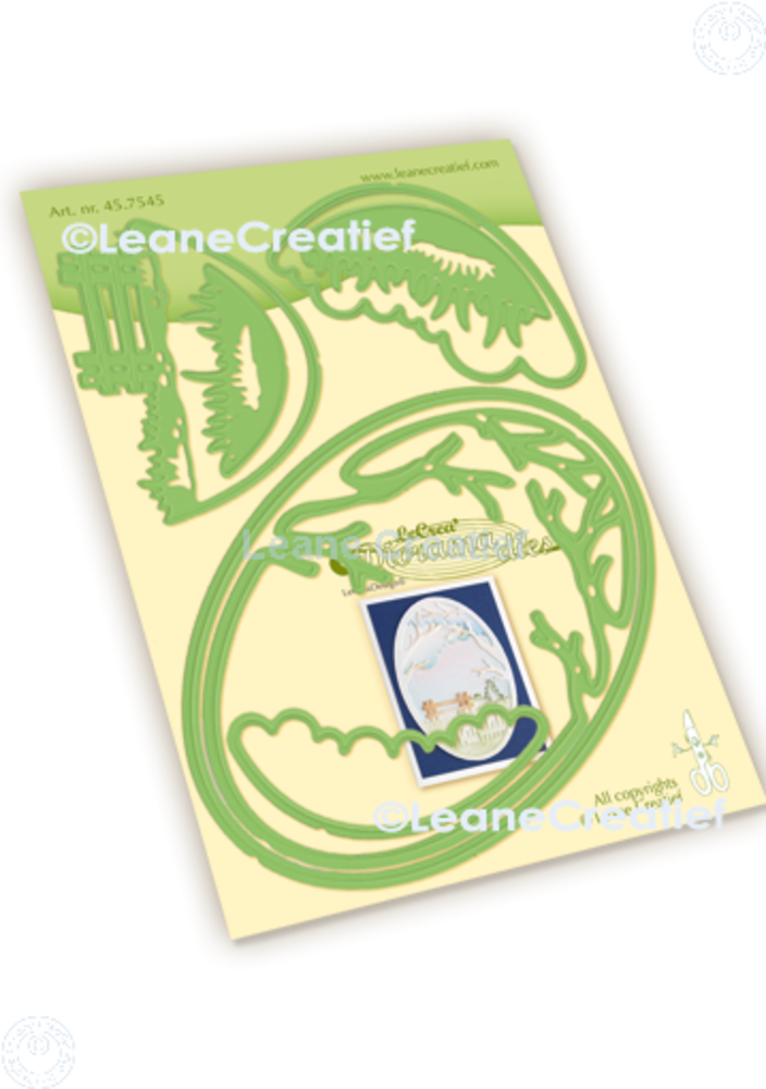 Leane Creatief Diorama Landscape Dies (45.7545) (OUTLET)