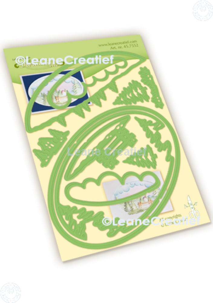 Leane Creatief Diorama Winter Landscape Dies (45 (DISCONTINUED)