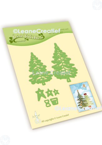 Leane Creatief Christmas Trees Dies (45.7569) (DISCONTINUED)