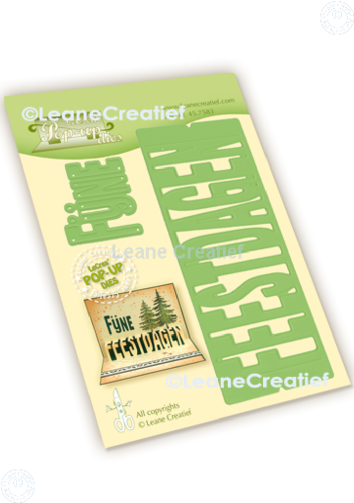 Leane Creatief Pop-Up Fijne Feestdagen Dies (45.7583) (DISCONTINUED)