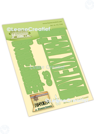 Leane Creatief Pop-Up Souhaits de Noel Dies (45.7590) (DISCONTINUED)