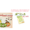 Leane Creatief Pumpkins Clear Stamps (55.7439) (OUTLET)