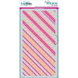 CarlijnDesign Stencil Slimline Strepen Zuurstok (CDSC-0015) (DISCONTINUED)