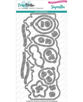 CarlijnDesign Dies Slimline Balloons (CDSN-0124) (DISCONTINUED)