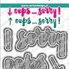 CarlijnDesign Snijmallen Oeps Sorry (CDSN-0127) (OUTLET)