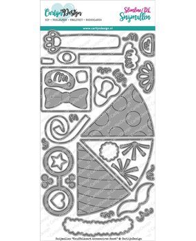 CarlijnDesign Dies Animal Card Accessories Party (CDSN-0132) (DISCONTINUED)