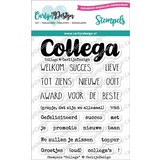 CarlijnDesign Stempels Collega (CDST-0070) (DISCONTINUED)