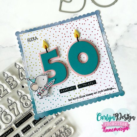 CarlijnDesign Dies Candles Number 0 (CDSN-0134) (DISCONTINUED)