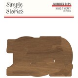 Simple Stories Make it Merry Number Bits (15718) (OUTLET)