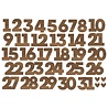 Simple Stories Make it Merry Number Bits (15718) (OUTLET)