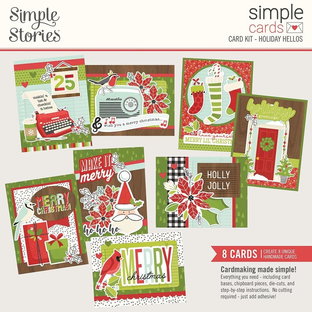 Simple Stories Simple Cards Card Kit 12x12 Inch Holiday Hellos (15731) (DISCONTINUED) Simple Stories Simple Cards Card Kit 12x12 Inch Holiday Hellos (15731) (DISCONTINUED)