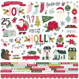 Simple Stories Holly Days 12x12 Inch Cardstock Sticker (16101) (DISCONTINUED)