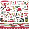 Simple Stories Holly Days 12x12 Inch Cardstock Sticker (16101) (DISCONTINUED)