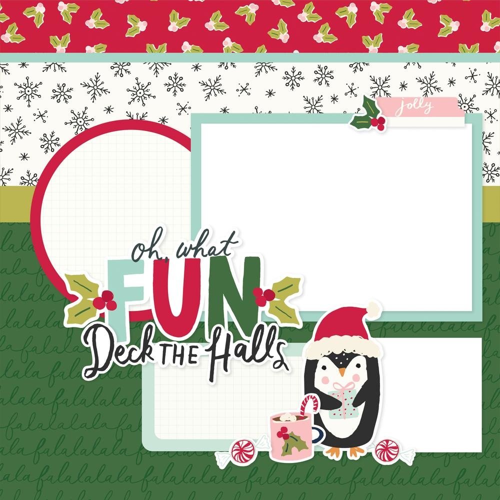 Simple Stories Simple Pages Page Kit 12x12 Inch Oh, What Fun! (16128?) (DISCONTINUED)