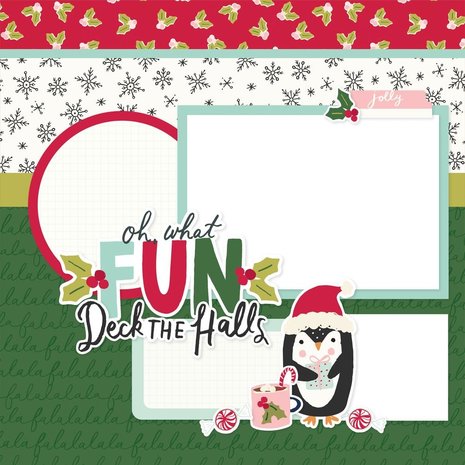 Simple Stories Simple Pages Page Kit 12x12 Inch Oh, What Fun! (16128?) (DISCONTINUED)