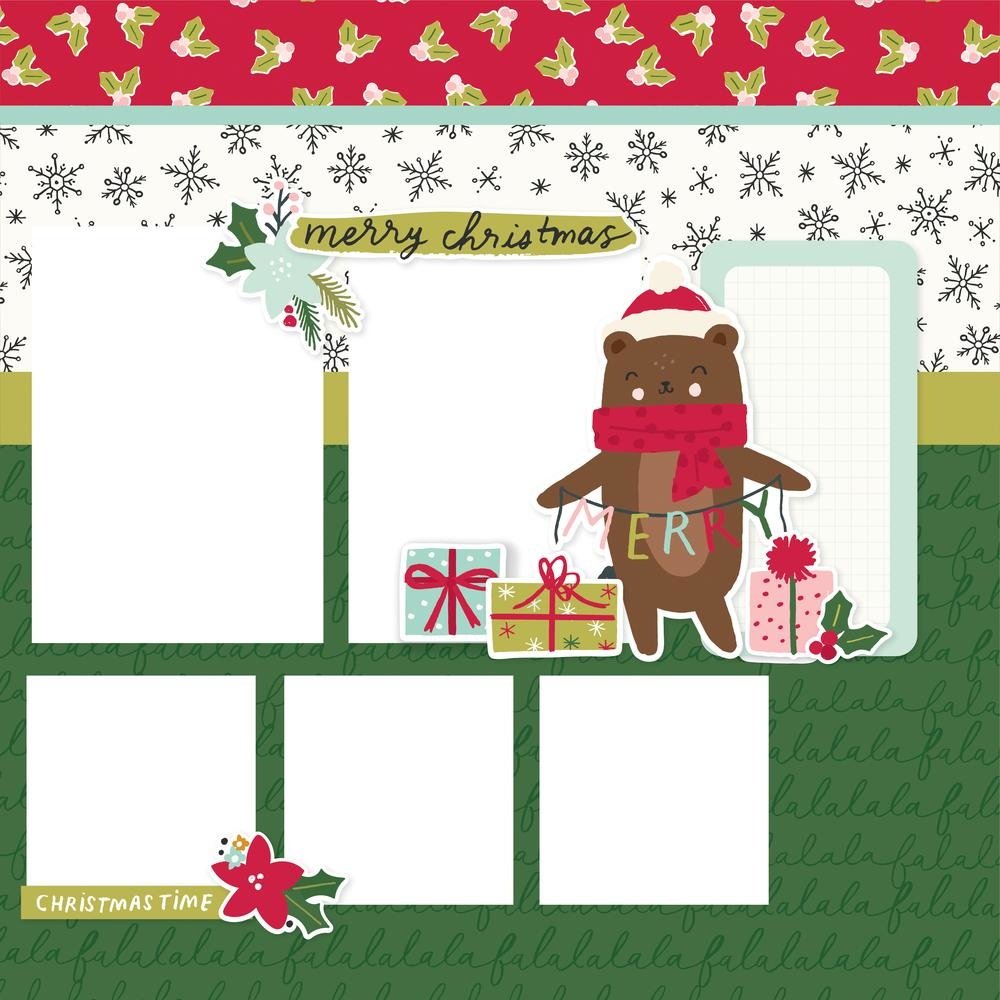 Simple Stories Simple Pages Page Kit 12x12 Inch Oh, What Fun! (16128?) (DISCONTINUED)