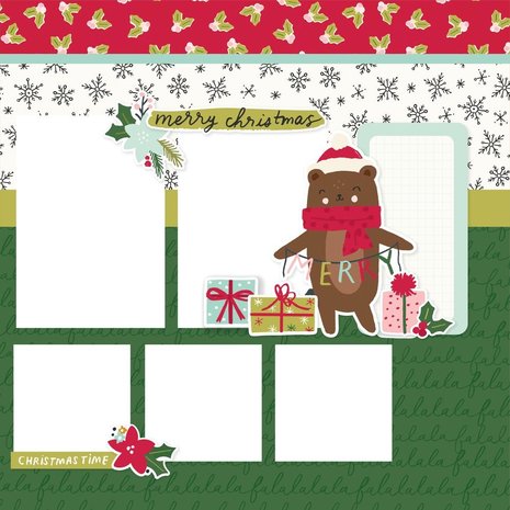 Simple Stories Simple Pages Page Kit 12x12 Inch Oh, What Fun! (16128?) (DISCONTINUED)