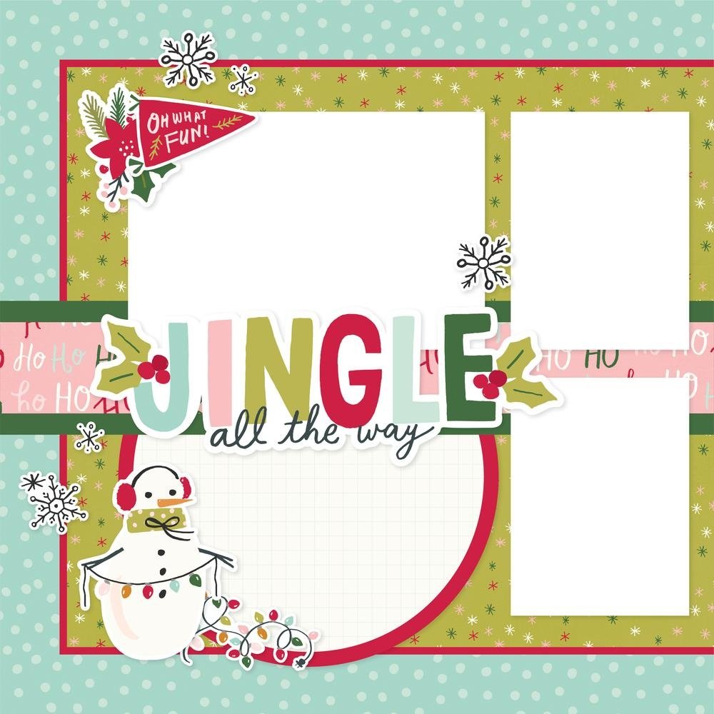 Simple Stories Simple Pages Page Kit 12x12 Inch Oh, What Fun! (16128?) (DISCONTINUED)