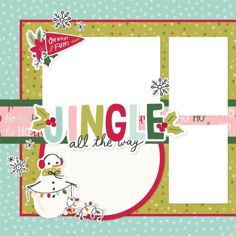 Simple Stories Simple Pages Page Kit 12x12 Inch Oh, What Fun! (16128?) (DISCONTINUED)