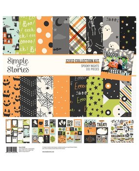 Simple Stories Spooky Nights 12x12 Inch Collection Kit (16400) (DISCONTINUED)
