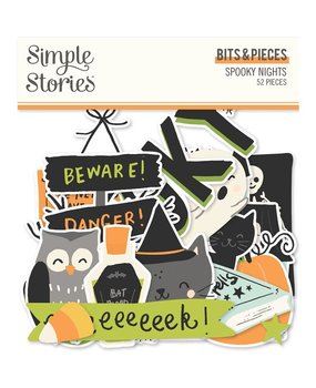 Simple Stories Spooky Nights Bits & Pieces (16416) (OUTLET)