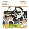 Simple Stories Spooky Nights Bits & Pieces (16416) (DISCONTINUED)