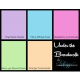 Lindy's Stamp Gang Under The Boardwalk Magical Flat Set (mag-flat-06)