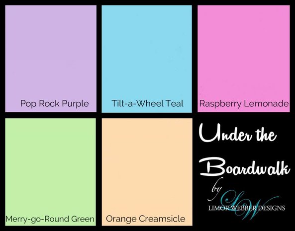 Lindy's Stamp Gang Under The Boardwalk Magical Flat Set (mag-flat-06) Lindy's Stamp Gang Under The Boardwalk Magical Flat Set (mag-flat-06)