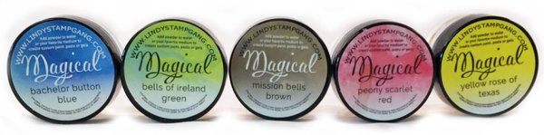 Lindy's Stamp Gang Prairie Wildflowers Magical Set (mag-09)