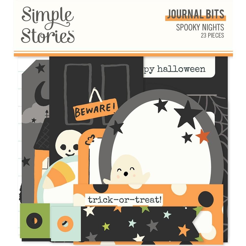 Simple Stories Spooky Nights Journal Bits (16417) (DISCONTINUED)