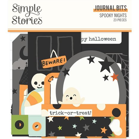 Simple Stories Spooky Nights Journal Bits (16417) (DISCONTINUED)
