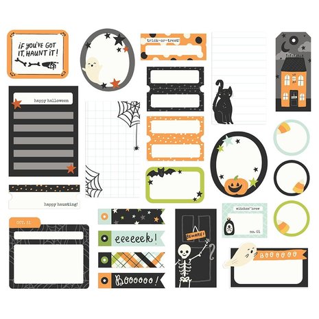 Simple Stories Spooky Nights Journal Bits (16417) (DISCONTINUED)