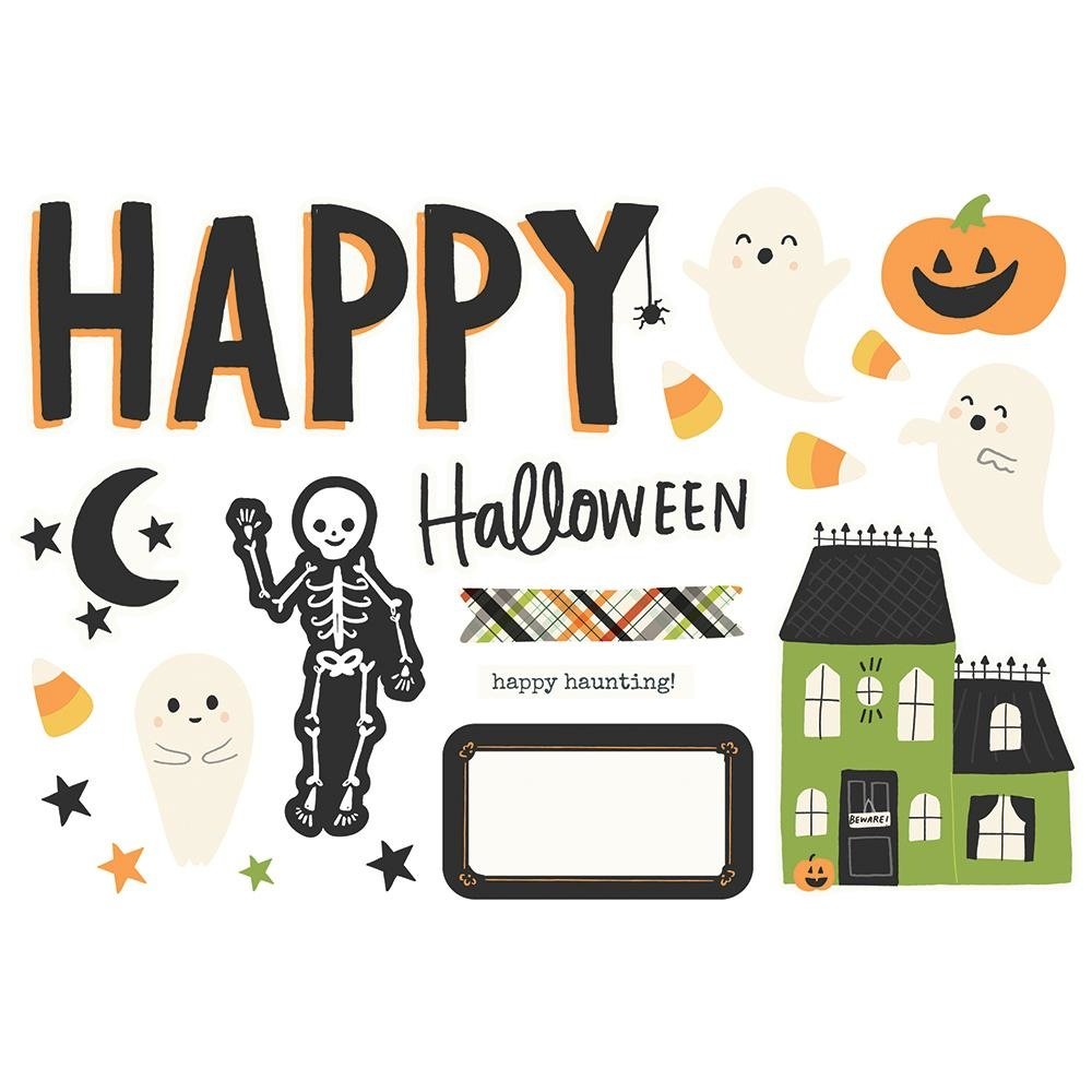 Simple Stories Simple Pages Page Pieces Happy Halloween (16425) (DISCONTINUED)