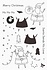 Santa Sends His Love Clear Stamps (CS-597) (OUTLET) Santa Sends His Love Clear Stamps (CS-597) (OUTLET)