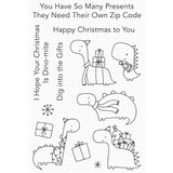 My Favorite Things Dino-mite Christmas Clear Stamps (CS-605) (OUTLET)