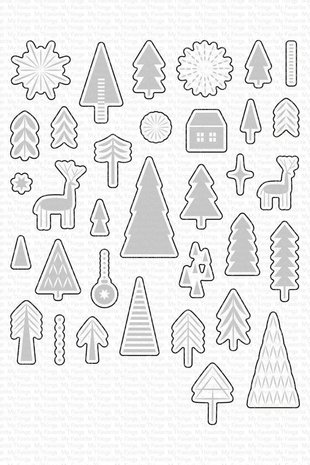 My Favorite Things Iconic Christmas Die-namcis (MFT-2079) (OUTLET)