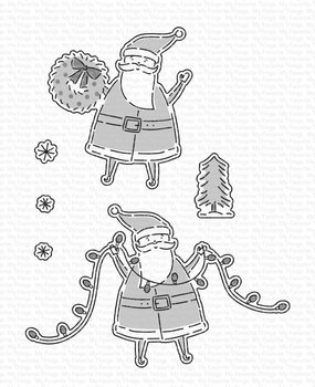 My Favorite Things Santa Sends His Love Die-namics (MFT-2097) (OUTLET) My Favorite Things Santa Sends His Love Die-namics (MFT-2097) (OUTLET)