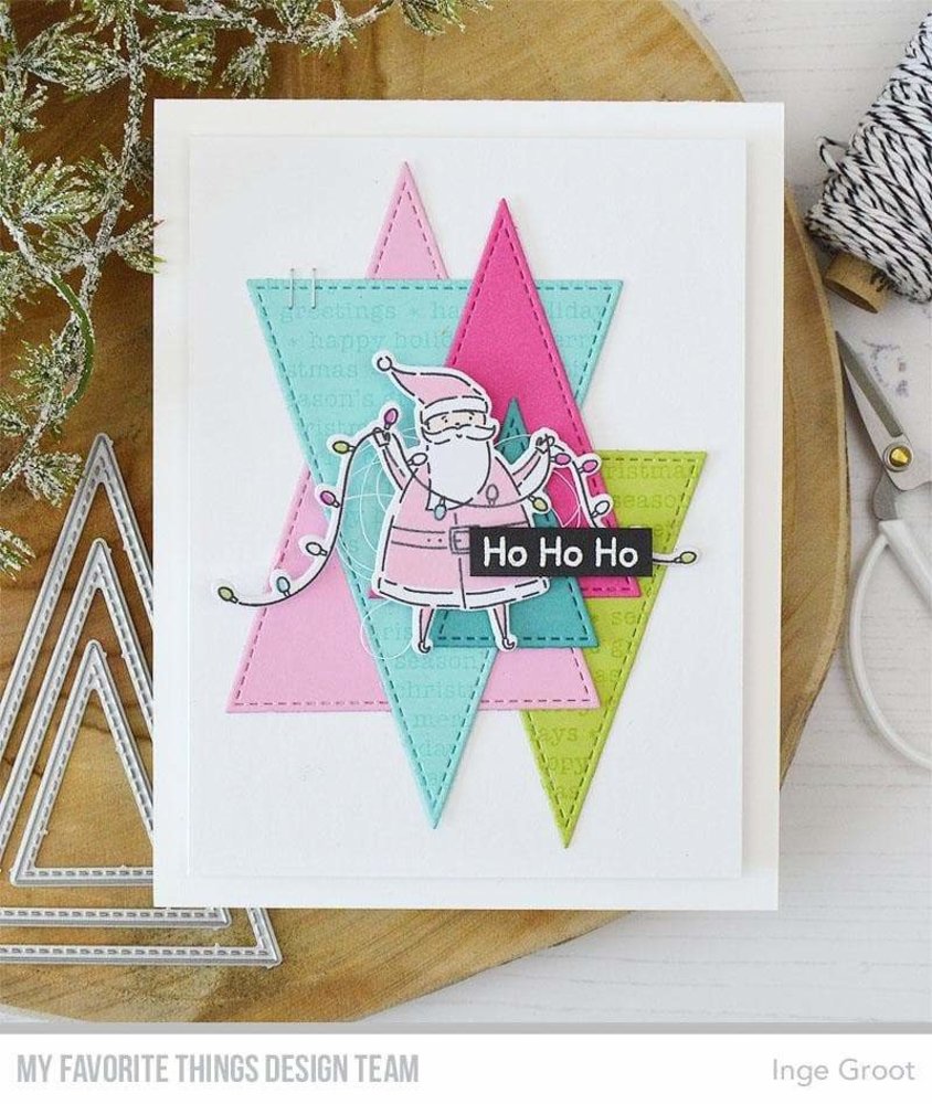 My Favorite Things Santa Sends His Love Die-namics (MFT-2097) (OUTLET)