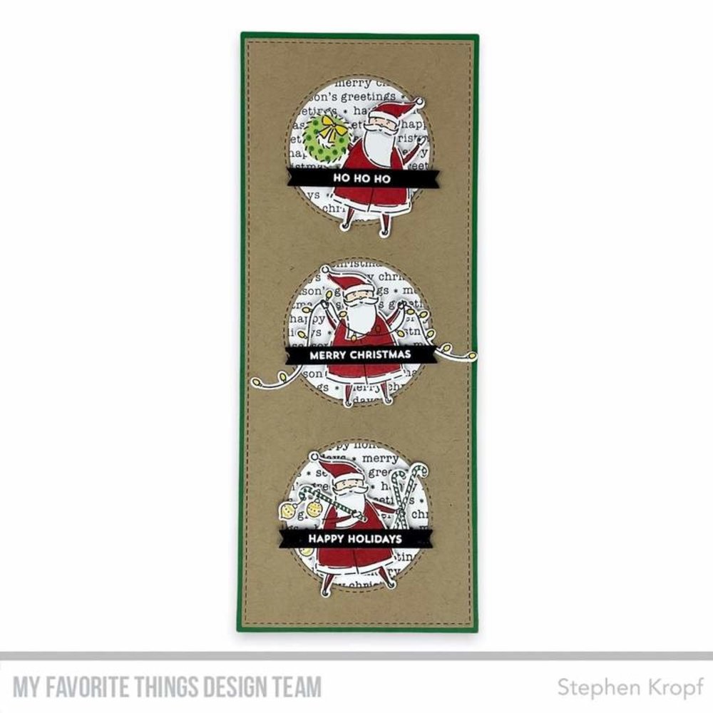 My Favorite Things Santa Sends His Love Die-namics (MFT-2097) (OUTLET) My Favorite Things Santa Sends His Love Die-namics (MFT-2097) (OUTLET)