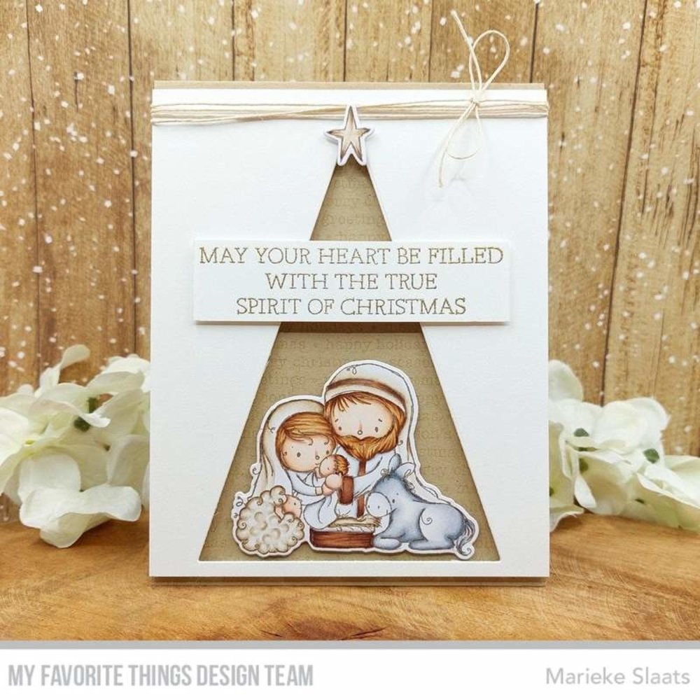 My Favorite Things Away in a Manger Clear Stamps (RAM-024) (OUTLET)